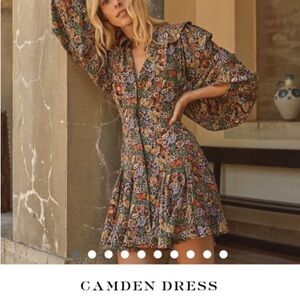 Doen Camden Dress in Wildberry Thicket